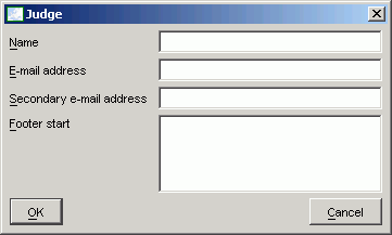 Judge Dialog