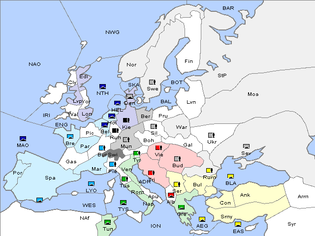 Map Fall 1904 Retreat
