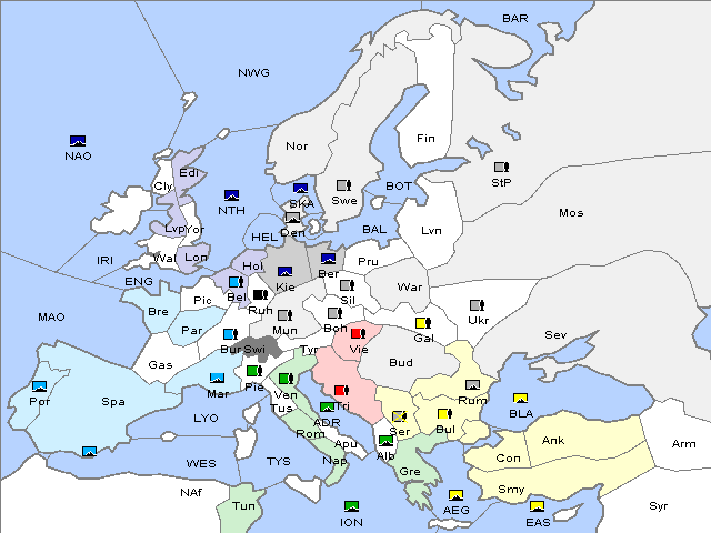 Map Fall 1905 Retreat