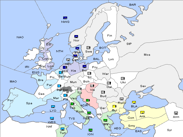 Map Fall 1906 Retreat