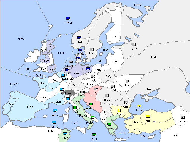 Map Fall 1906 Retreat