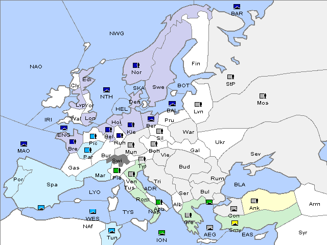 Map Fall 1909 Retreat