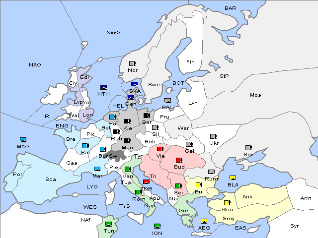 Map Spring 1903 Retreat