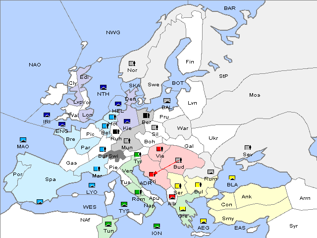 Map Spring 1904 Retreat