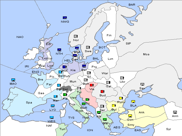 Map Spring 1906 Retreat