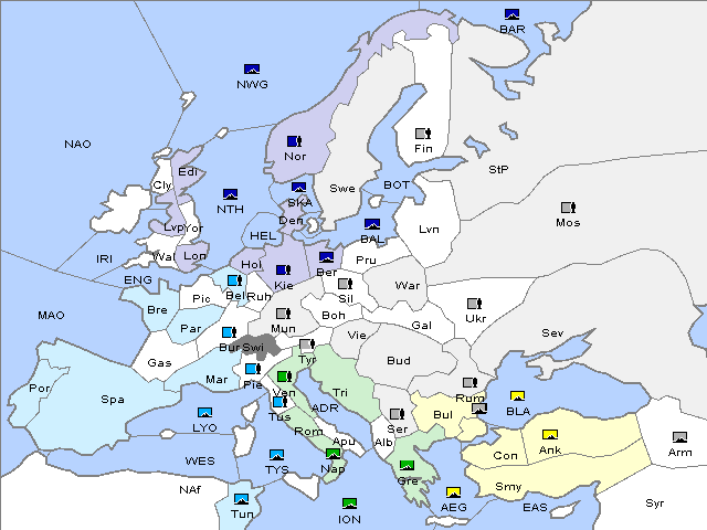 Map Spring 1907 Retreat
