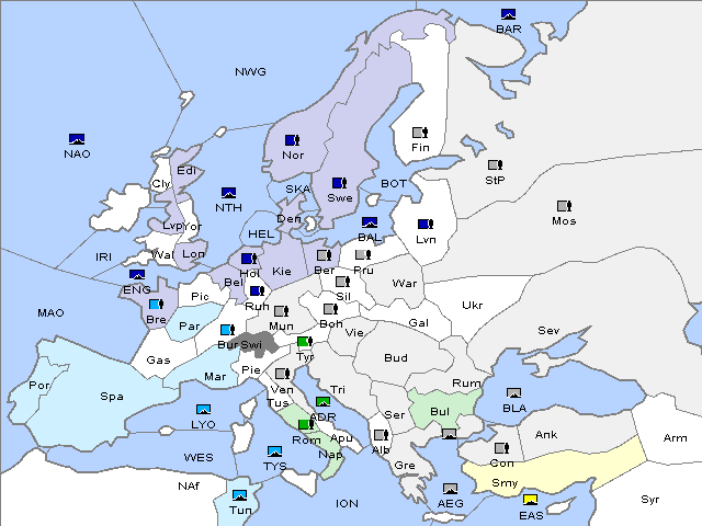 Map Spring 1910 Retreat