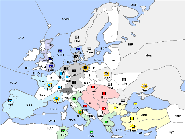 Map Winter 1902 Adjustment