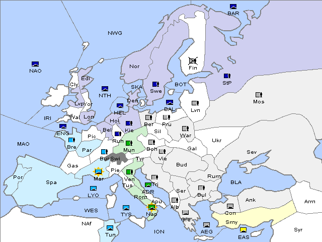 Map Winter 1910 Adjustment