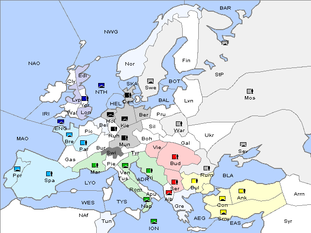 Map Spring 1902 Movement
