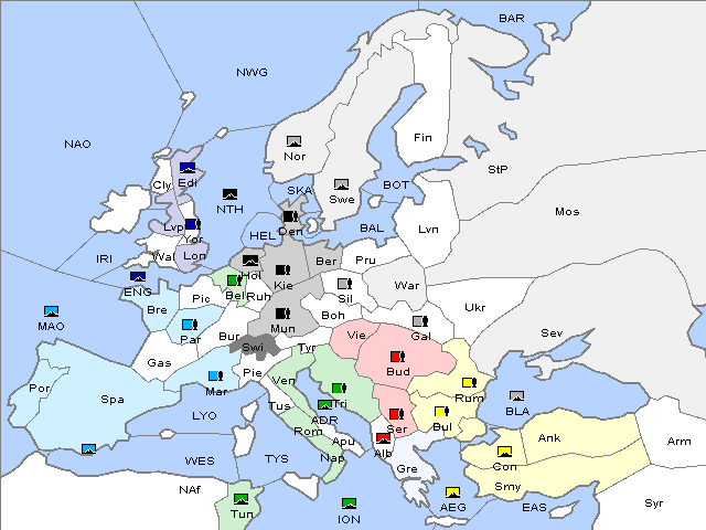 Map Winter 1902 Adjustment