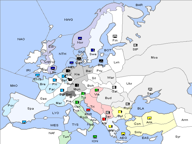 Map Fall 1902 Retreat