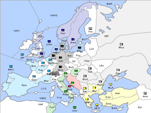 Map Fall 1903 Movement