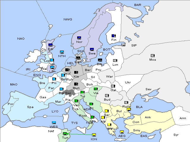 Map Fall 1904 Retreat