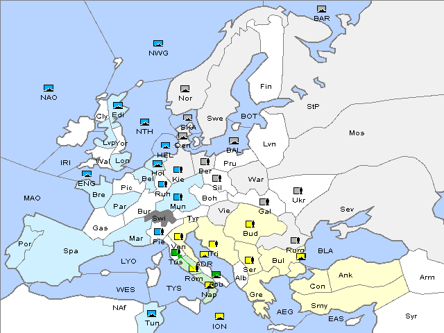 Map Fall 1921 Retreat