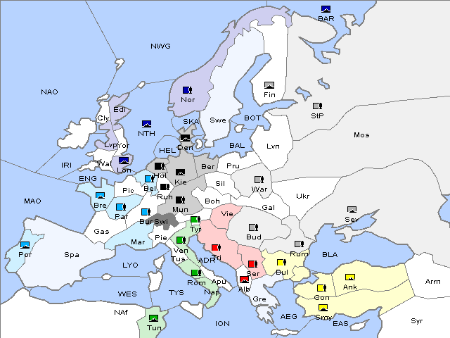 Map Spring 1902 Movement