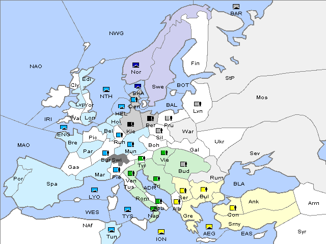 Map Spring 1908 Retreat