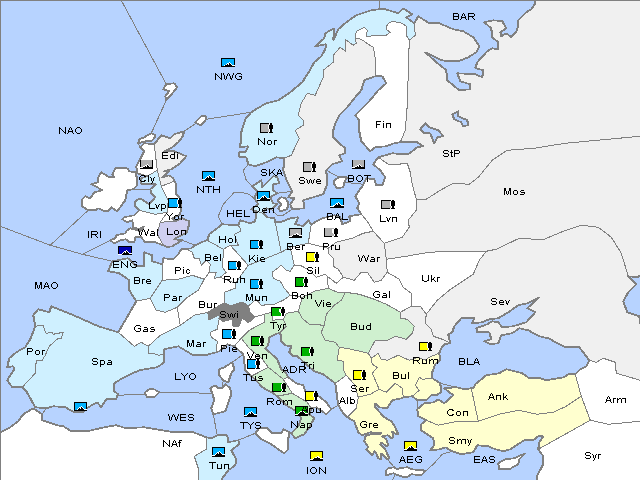 Map Spring 1911 Retreat
