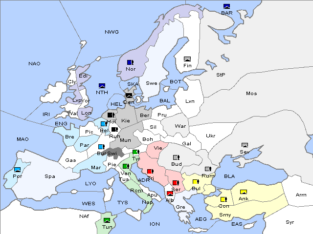 Map Winter 1901 Adjustment