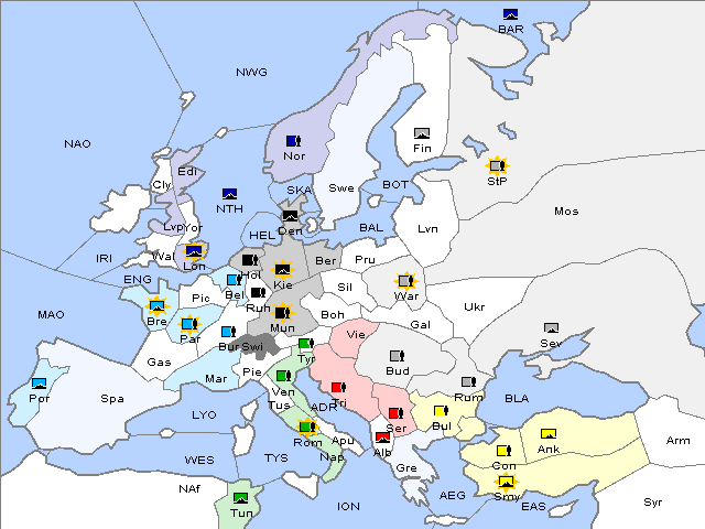 Map Winter 1901 Adjustment