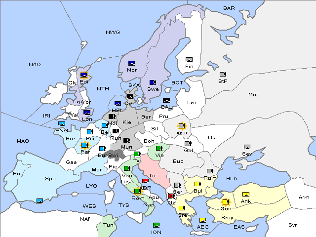 Map Winter 1902 Adjustment