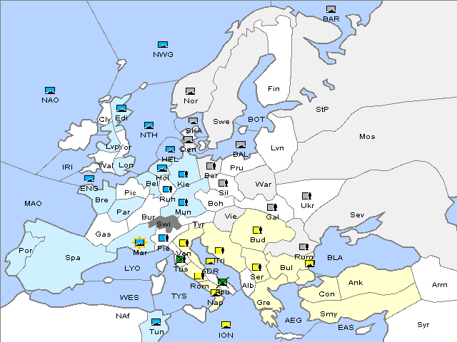 Map Winter 1921 Adjustment