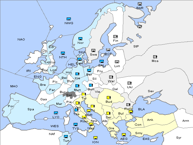 Map Winter 1923 Adjustment