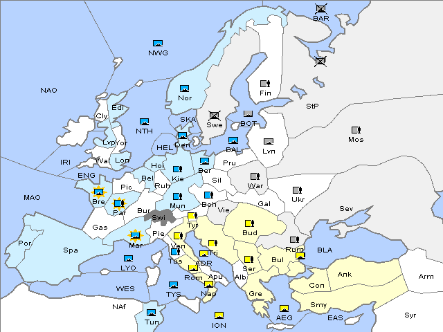 Map Winter 1923 Adjustment