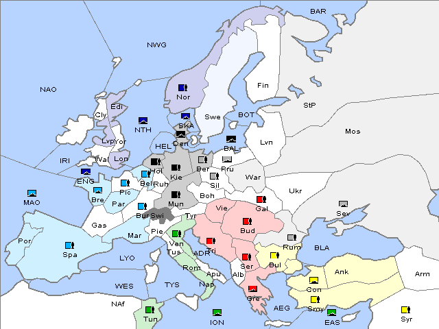 Map Fall 1902 Movement