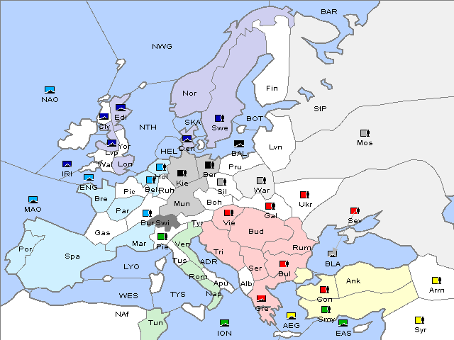 Map Fall 1904 Retreat