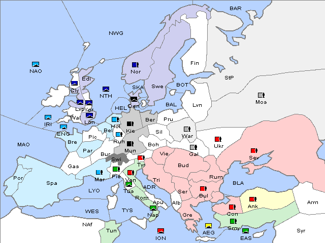 Map Fall 1905 Retreat