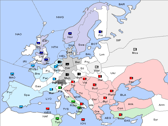 Map Fall 1906 Retreat