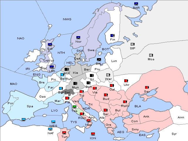 Map Fall 1908 Retreat
