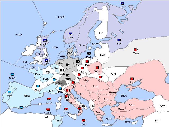 Map Fall 1910 Retreat