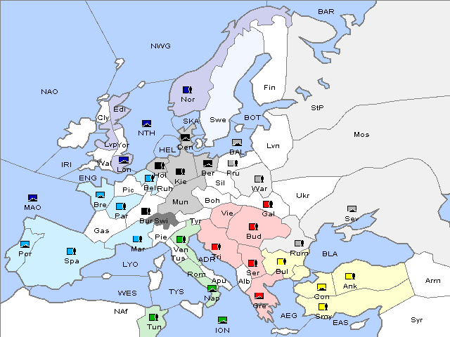 Map Spring 1902 Movement