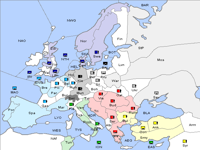 Map Spring 1903 Movement