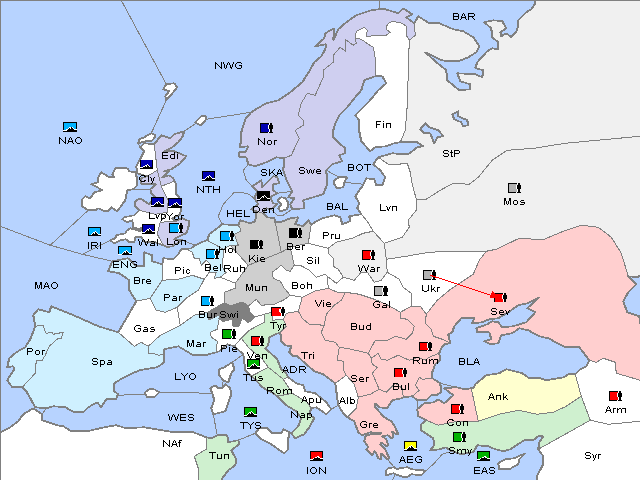 Map Spring 1905 Retreat