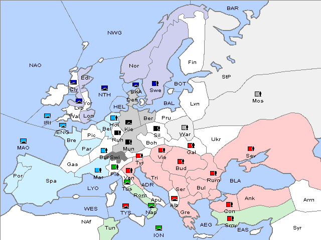 Map Spring 1906 Retreat