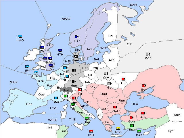 Map Winter 1905 Adjustment