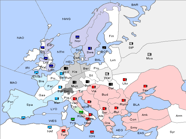 Map Winter 1907 Adjustment