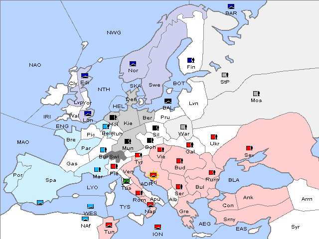 Map Winter 1908 Adjustment