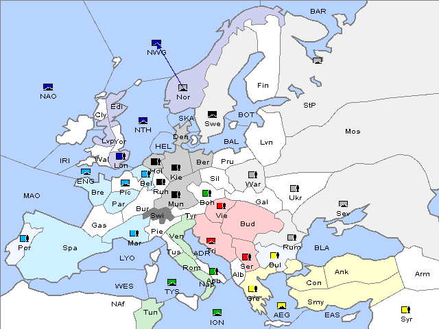 Map Fall 1902 Retreat