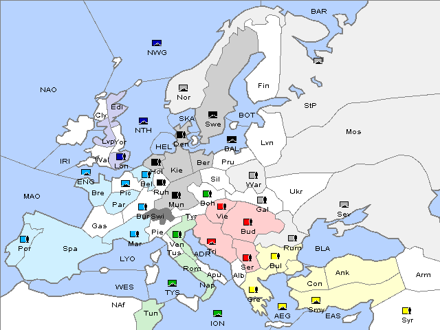 Map Fall 1903 Movement