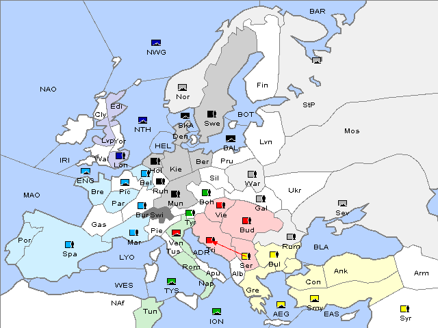 Map Fall 1903 Retreat