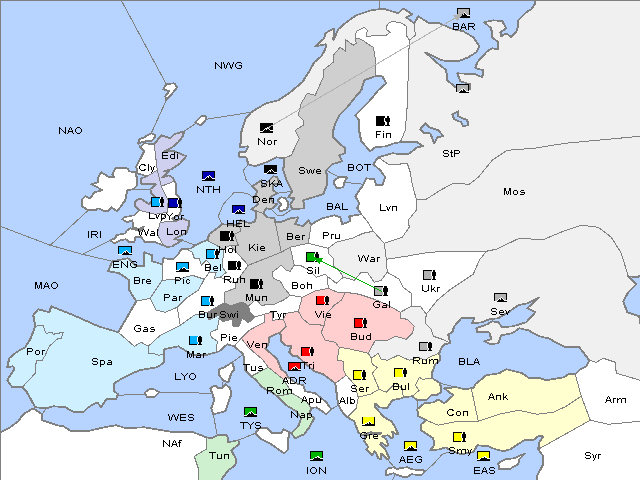 Map Fall 1904 Retreat