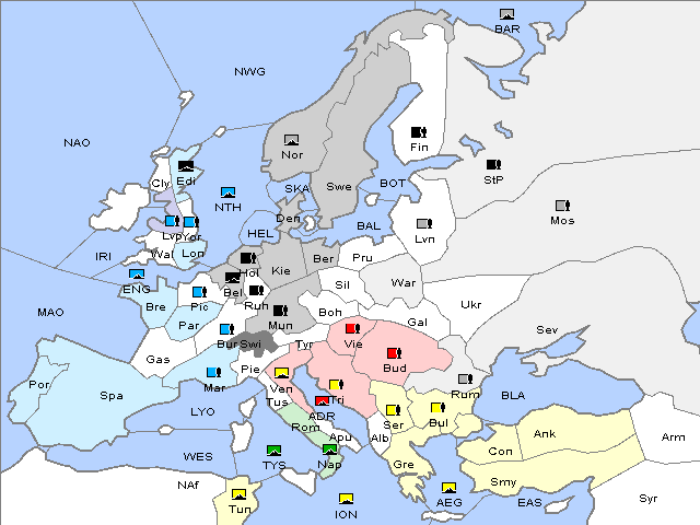 Map Fall 1907 Retreat