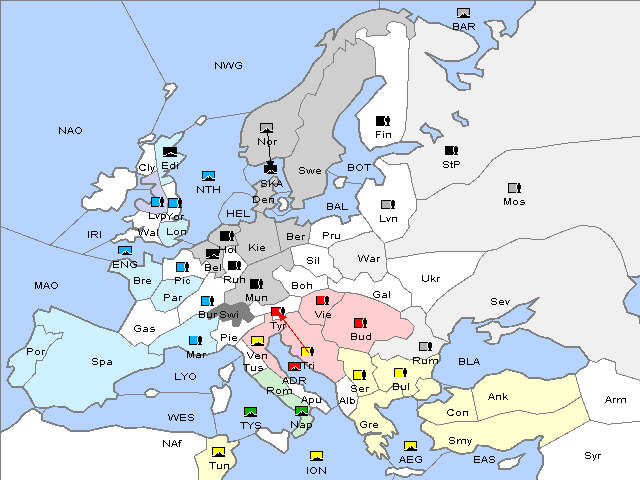 Map Fall 1907 Retreat