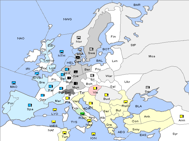 Map Fall 1909 Retreat