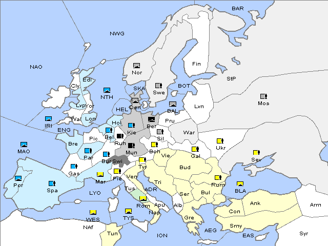Map Fall 1910 Retreat