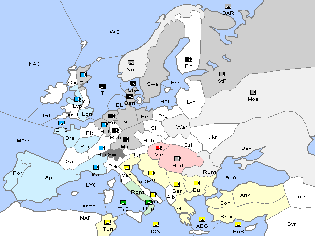 Map Spring 1908 Retreat